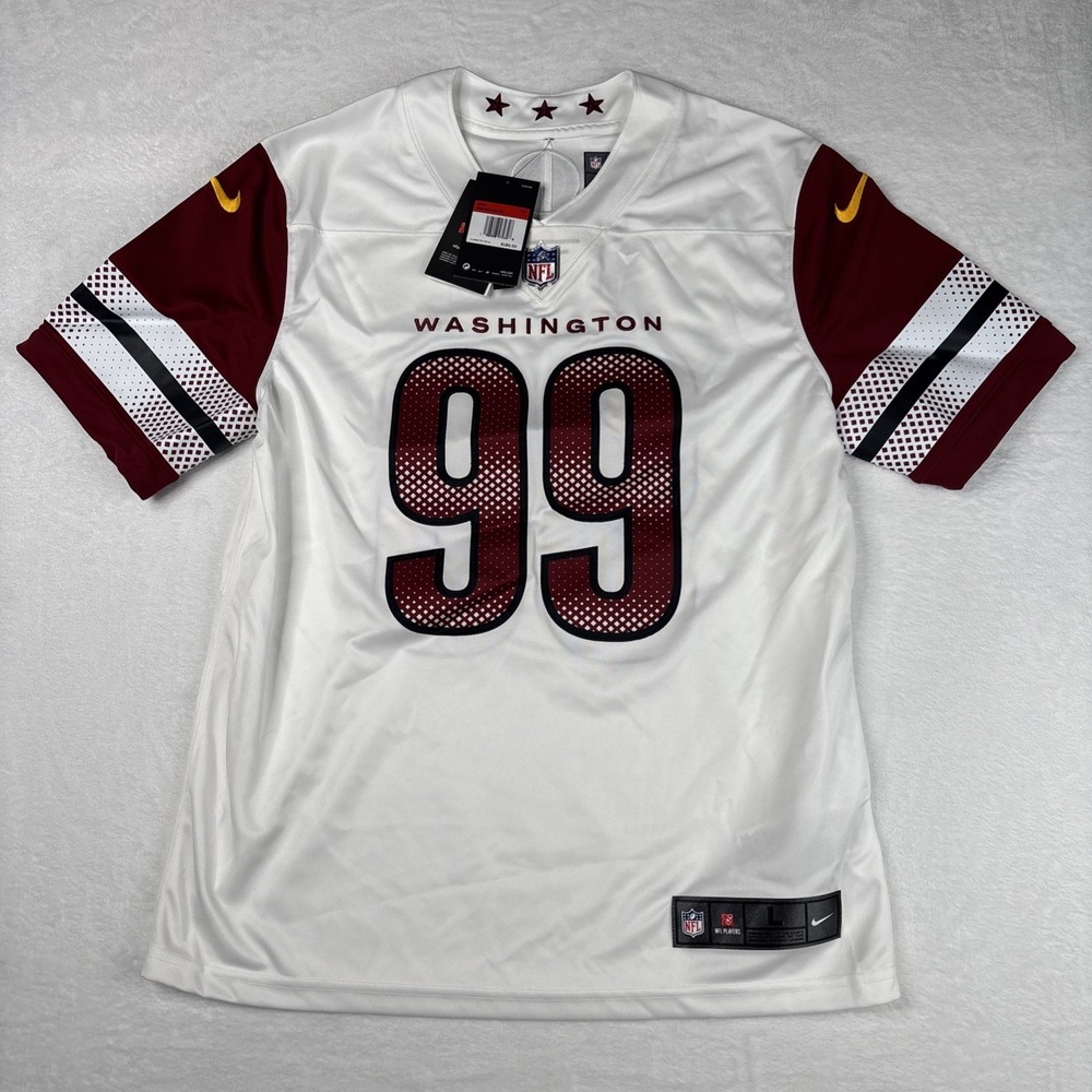 NWT Nike NFL Washington Commanders #99 Chase Young Vapor Limited Jersey Size L